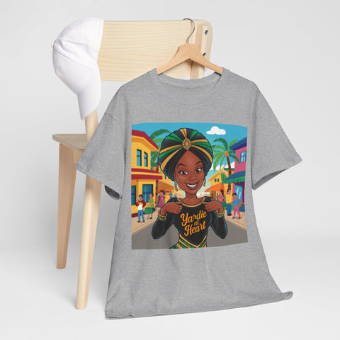 Yardie Heart Unisex Heavy Cotton Tee