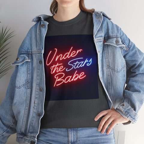 Neon underthestarsbabe Unisex Heavy Cotton Tee