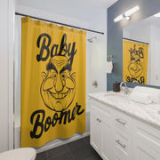 Baby Boomer Design Shower Curtain