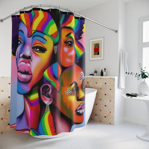 Sisterhood Polyester Shower Curtain