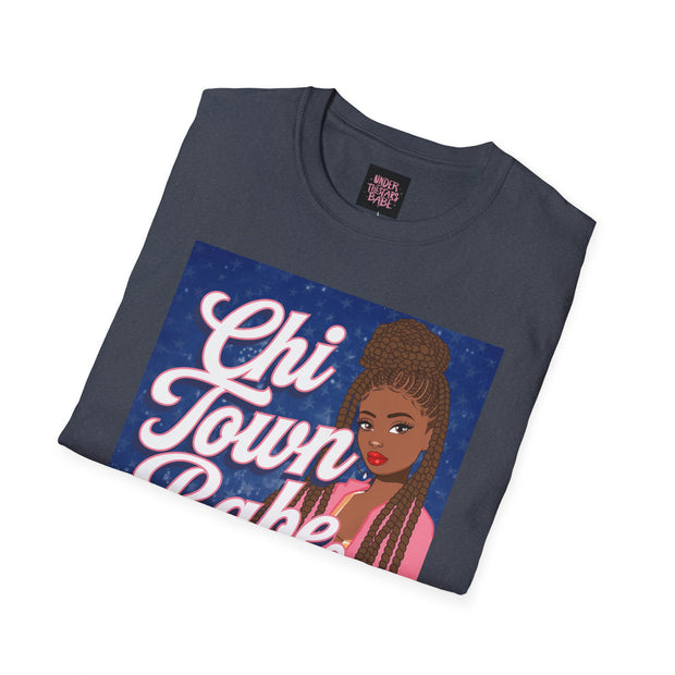 Chi town Babe Unisex Softstyle T-Shirt