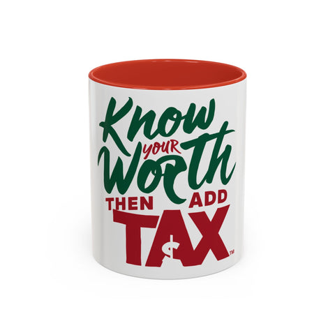 Add Tax Accent Coffee Mug (11, 15oz)