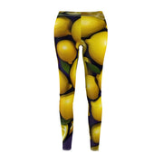 Lemons Women's Cut & Sew Casual Leggings (AOP)