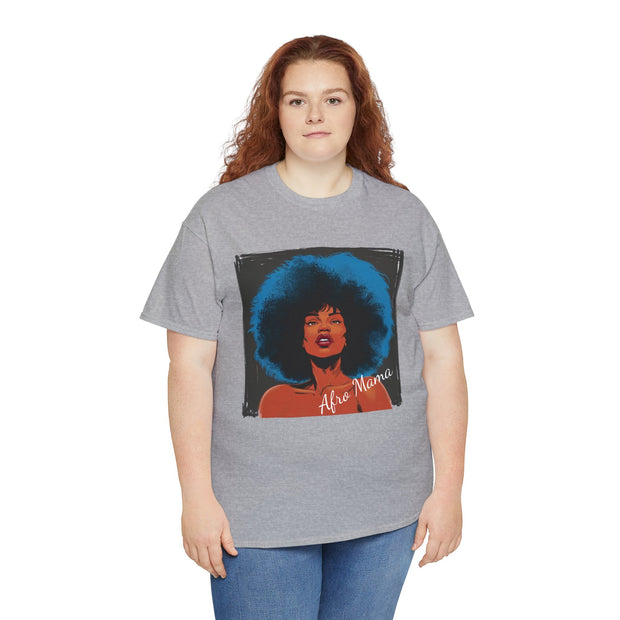 Afro Mama Unisex Heavy Cotton Tee