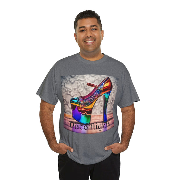 Disco Nights Unisex Heavy Cotton Tee