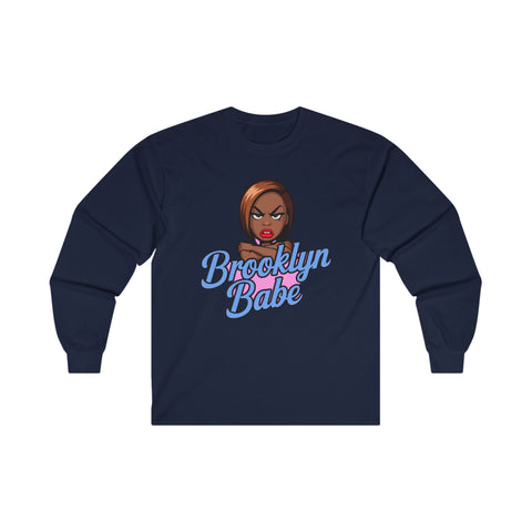 Brooklyn Babe Long Sleeve Tee - Under The Stars Babe