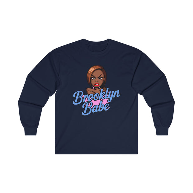 Brooklyn Babe Long Sleeve Tee - Under The Stars Babe