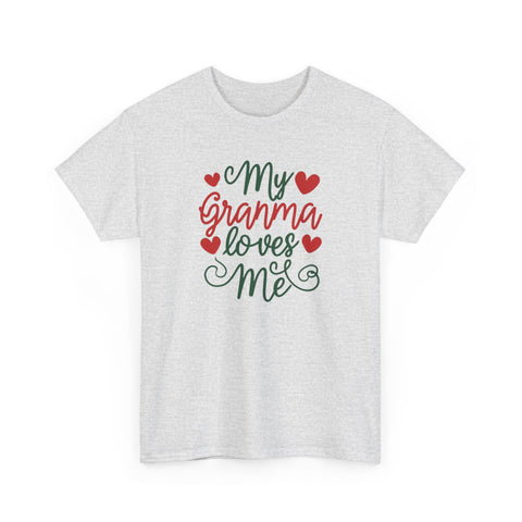 My Granma Loves Me Unisex Heavy Cotton Tee gift birthday bestie grand kids