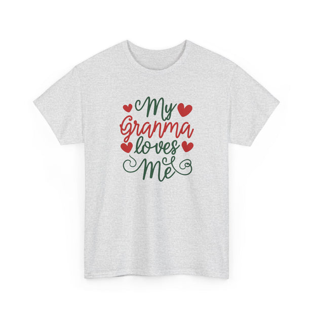 My Granma Loves Me Unisex Heavy Cotton Tee gift birthday bestie grand kids