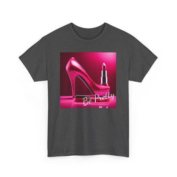 Lipstick N High Heels Unisex Heavy Cotton Tee birthday teen bestie mom sister