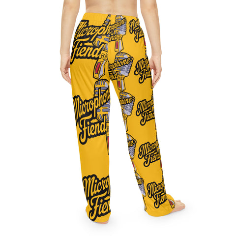 Microphone Fiend Unisex Pajama Pants (AOP)