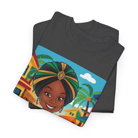 Yardie Heart Unisex Heavy Cotton Tee