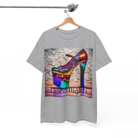 Disco Nights Unisex Heavy Cotton Tee