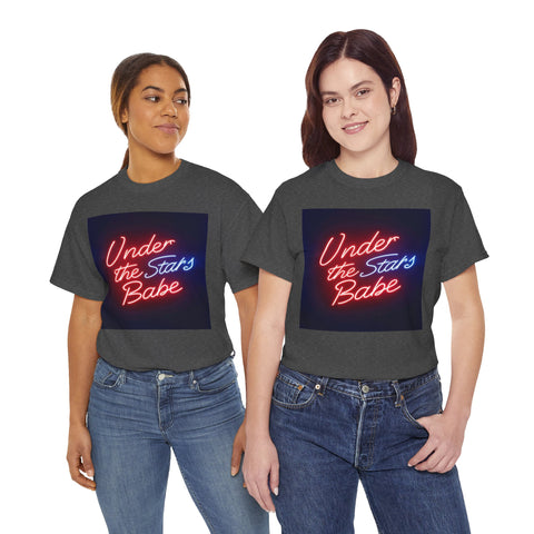 Neon underthestarsbabe Unisex Heavy Cotton Tee