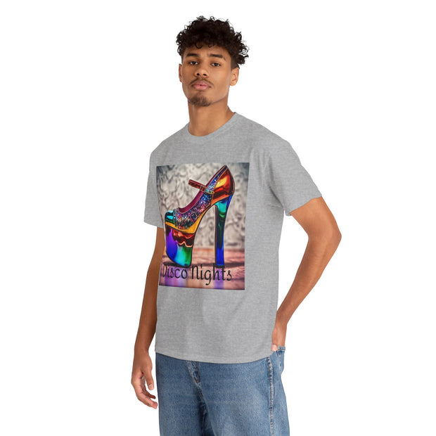 Disco Nights Unisex Heavy Cotton Tee