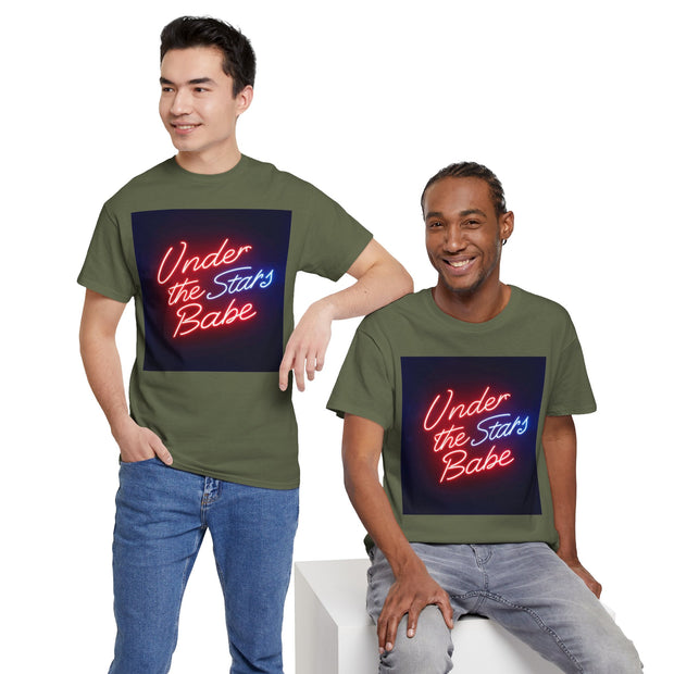 Neon underthestarsbabe Unisex Heavy Cotton Tee