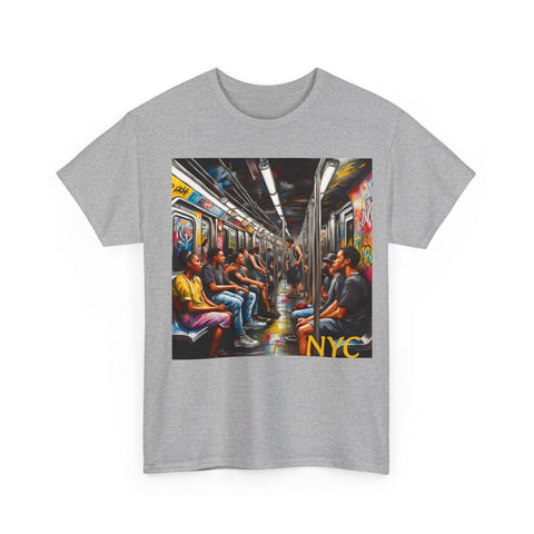 NYC Subway Unisex Heavy Cotton Tee