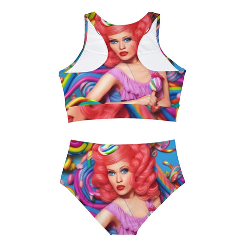 Candy Girl Sporty Bikini Set Swimsuit