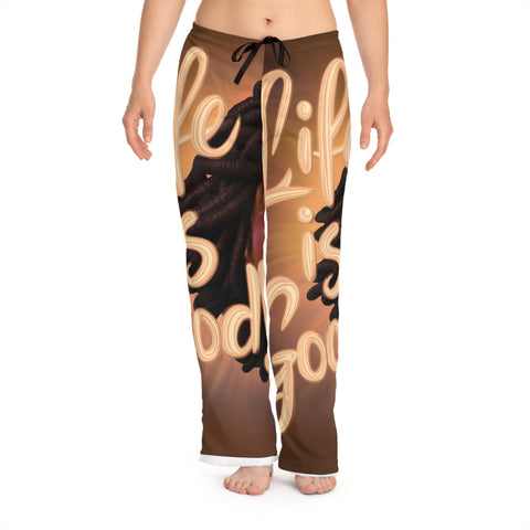 Life Is Good! Women's Pajama Pants (AOP)