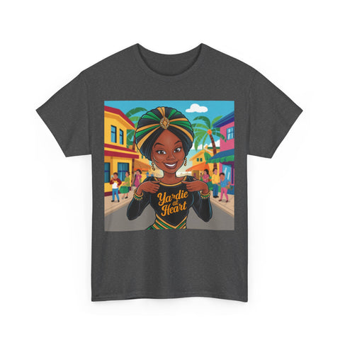 Yardie Heart Unisex Heavy Cotton Tee