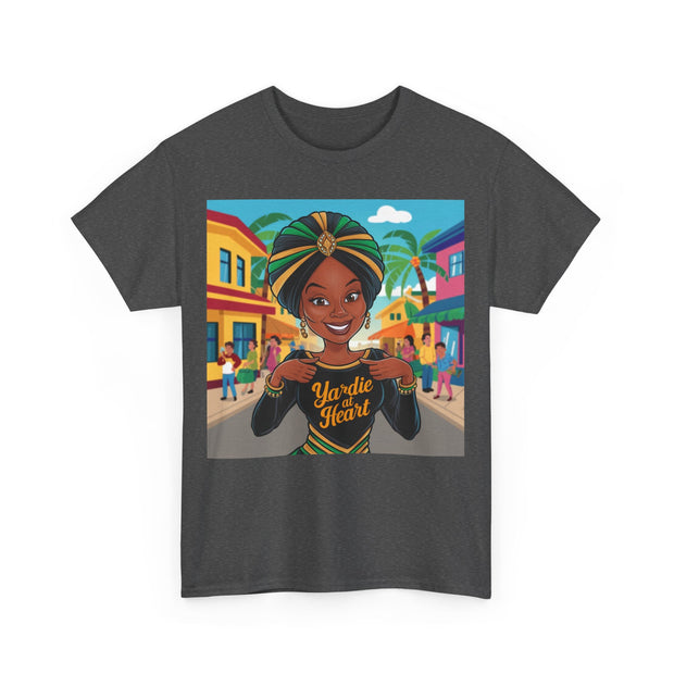 Yardie Heart Unisex Heavy Cotton Tee