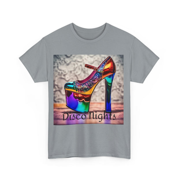 Disco Nights Unisex Heavy Cotton Tee