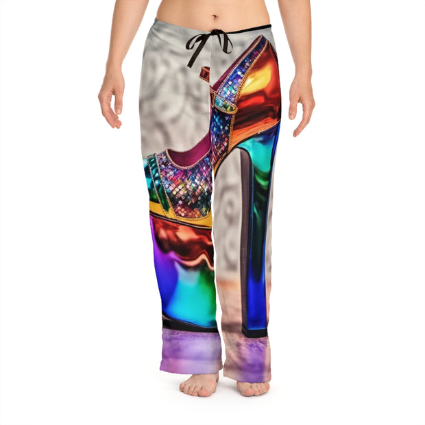 Disco Nights Women's Pajama Pants (AOP)