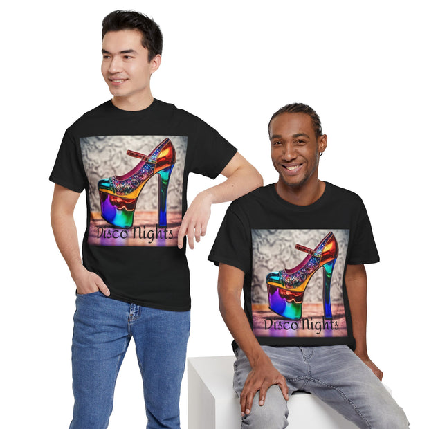 Disco Nights Unisex Heavy Cotton Tee