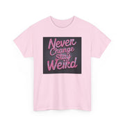 Never Change Unisex Heavy Cotton Tee