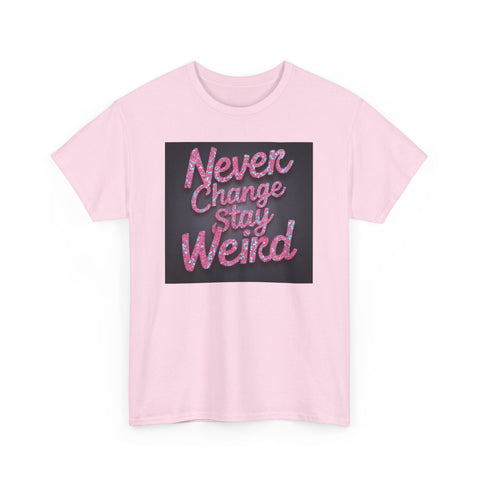 Never Change Unisex Heavy Cotton Tee