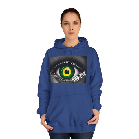 Third Eye Unisex College Hoodie