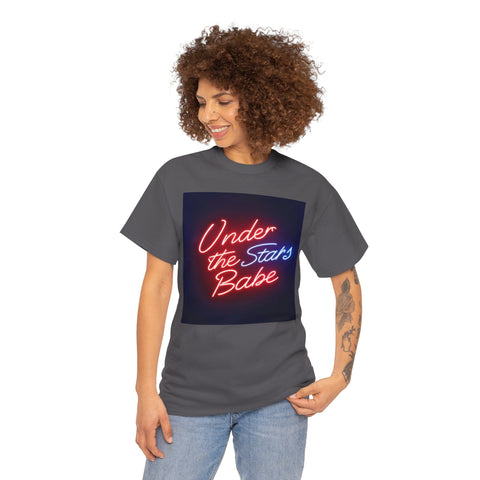 Neon underthestarsbabe Unisex Heavy Cotton Tee