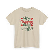 My Granma Loves Me Unisex Heavy Cotton Tee gift birthday bestie grand kids