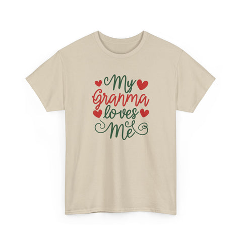 My Granma Loves Me Unisex Heavy Cotton Tee gift birthday bestie grand kids