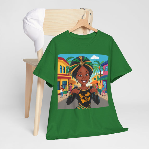 Yardie Heart Unisex Heavy Cotton Tee