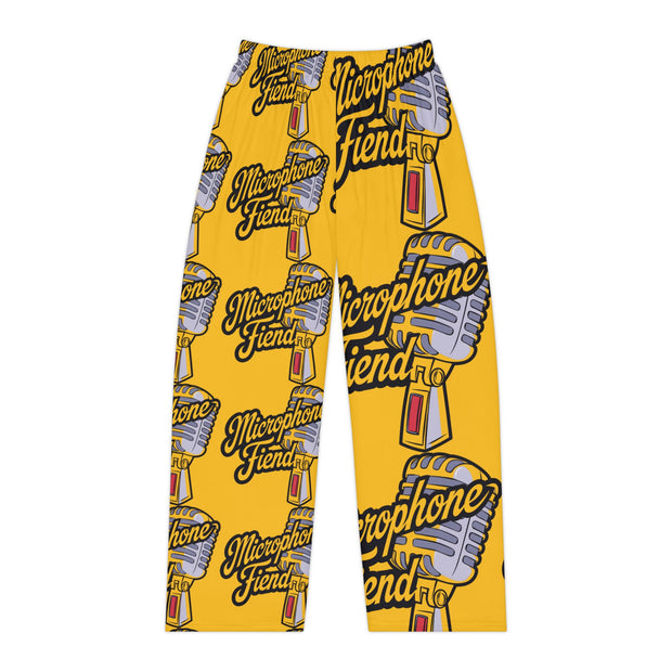 Microphone Fiend Unisex Pajama Pants (AOP)