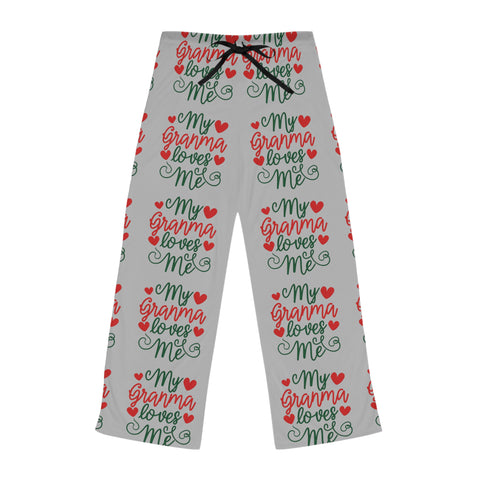 My Granma Love Me Women's Pajama Pants (AOP)