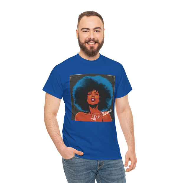 Afro Mama Unisex Heavy Cotton Tee