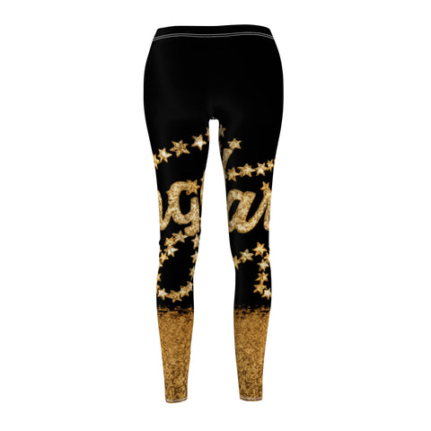 Stargazing Women's Cut & Sew Casual Leggings (AOP)