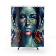 Angel Of Wealth Shower Curtain