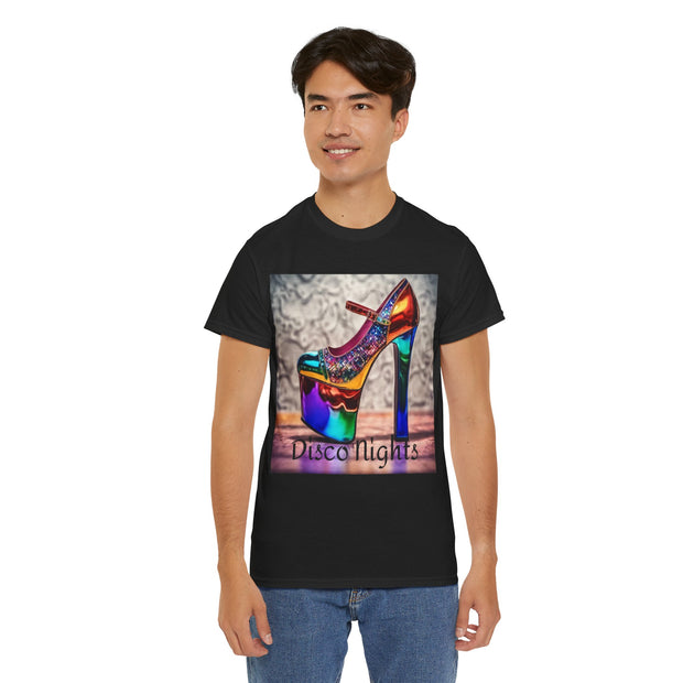 Disco Nights Unisex Heavy Cotton Tee