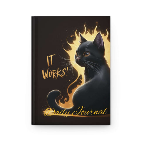 It Works! - Perfect for Cat Lovers & Creative Minds Work Journal