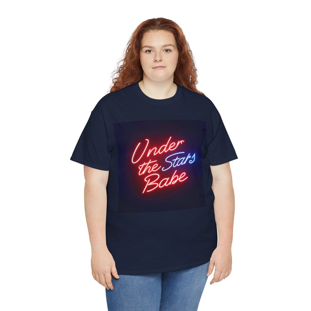 Neon underthestarsbabe Unisex Heavy Cotton Tee