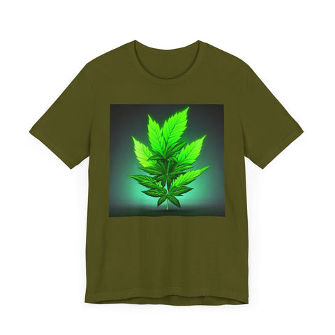 Healing Leaf Unisex Jersey Short Sleeve Tee