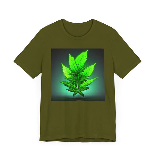 Healing Leaf Unisex Jersey Short Sleeve Tee