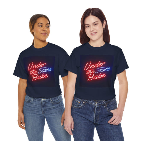 Neon underthestarsbabe Unisex Heavy Cotton Tee