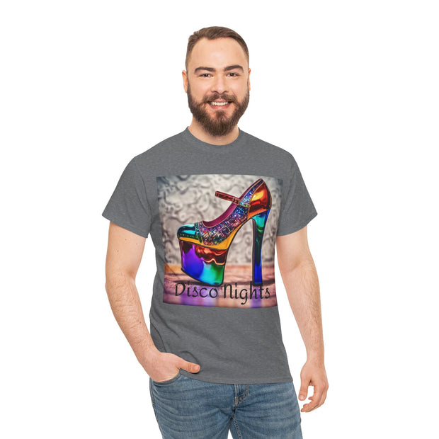 Disco Nights Unisex Heavy Cotton Tee