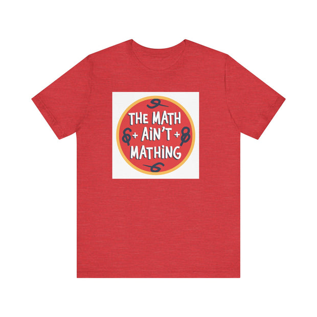 Mathing Unisex Jersey Short Sleeve Tee