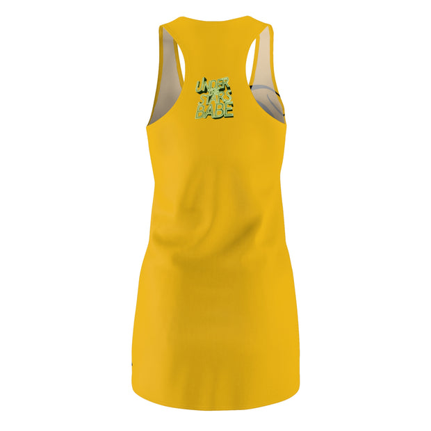 Yellow Racerback Dress Falling in Love