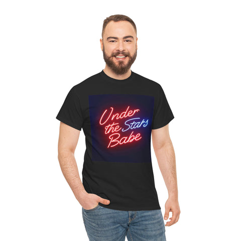 Neon underthestarsbabe Unisex Heavy Cotton Tee